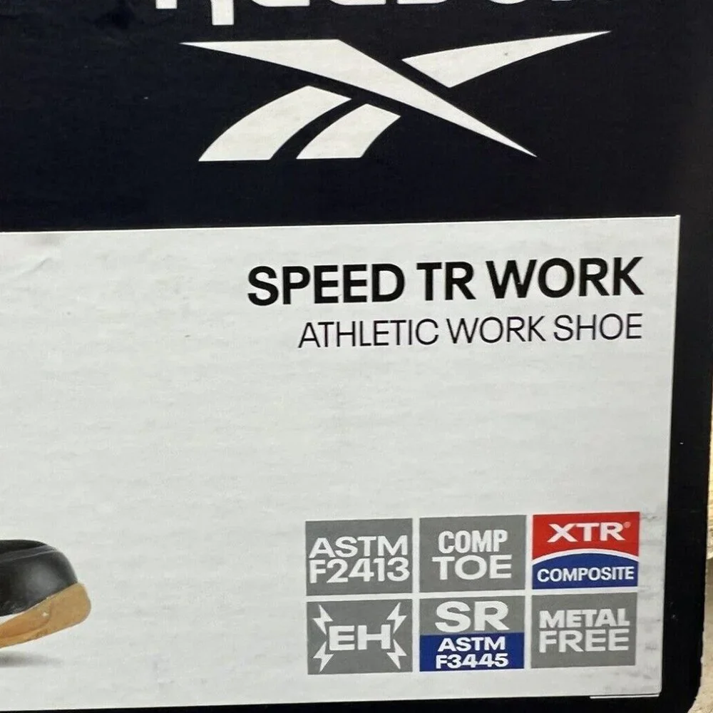 Reebok Womens Speed TR Work Sneaker Black Size 6 M - Picture 6 of 7
